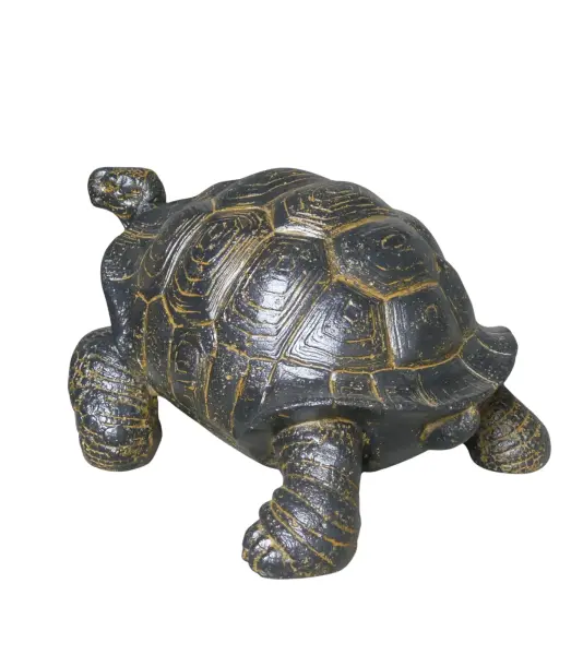 Product image 5 of the product “Turtle, 47cm Length | GRC (Glassfibre Reinforced Concrete), Copper Finish ”